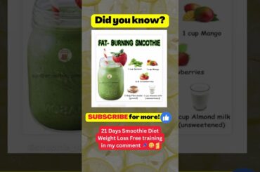 Shed Pounds the Delicious Way: The Ultimate Smoothie Diet for Weight Loss!