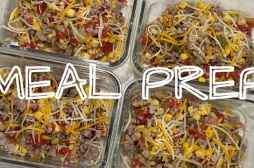 HEALTHY LUNCH MEL PREP - Southwest Bowl, Easy and Delicious!  #mealprep