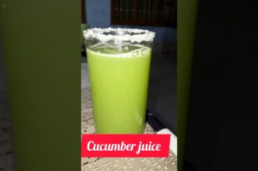 cucumber juice l healthy recipes #ytshorts #shorts #viral