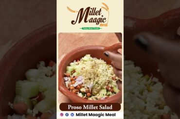 Proso Millet Salad Recipe | Healthy Millet Salad | Millet Maagic Meal