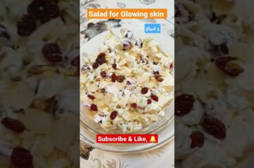 Healthy Salad For Glowing,  & Crystal Clear Skin#food #breakfast #cooking