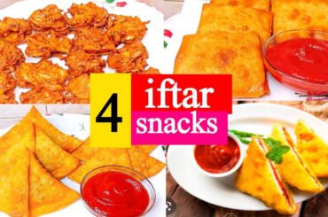 4 Low Budget Iftar Snacks Recipes | Best Eid Snacks Recipes | Snacks For Dawat | SK Spicy Foods