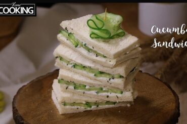Cucumber Sandwich | Cheese Spread Sandwich | Sandwich Recipe | Tea Time Sandwiches | Bread Recipe