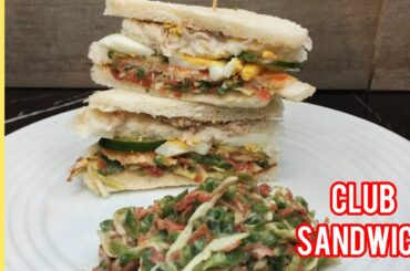 Club sandwich |Quick and easy Recipe |By Healthy Delight