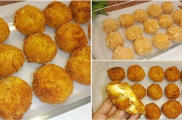 Potato Cheese Balls | Ramdan Special Recipes | Crispy & Cheesy Potato Snacks Recipe