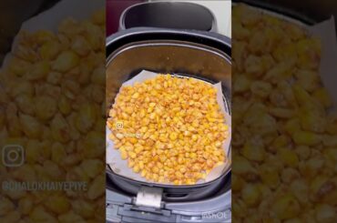 Chatpate crispy corn #healthy #snack #sweet corn#shorts#recipe #youtubeshorts