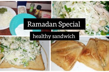 Ramadan Special Healthy Sandwich/Without mayonnaise healthy Sandwich/diet sandwich/sandwich recipe