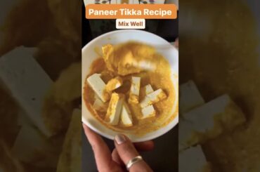 Tawa Paneer Tikka Snack Recipe| Healthy & Tasty Evening Snack Recipe #shorts #recipe #healthy #viral