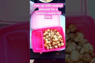 Lotus seeds snack recipe #kidssnacksrecipe #healthysnacks #weightlosssnacks #kidssnacksindian