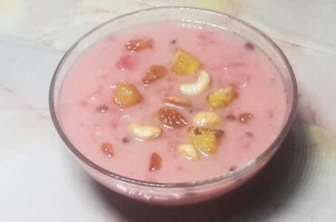 Sweet Watermelon Banana Milk Bowl/Dinner Recipes/Milk Recipes/Watermelon Recipes/Banana Recipes 1472