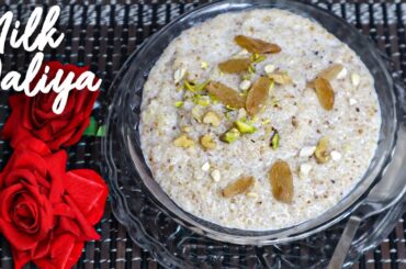 Milk Daliya Recipe | Meetha Daliya | Healthy and Low Calorie Daliya | Breakfast Daliya Recipe