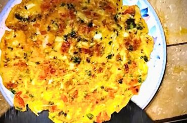 10 minutes Recipe - Quick & Easy Breakfast Recipe - Easy Anda Paratha - No knead