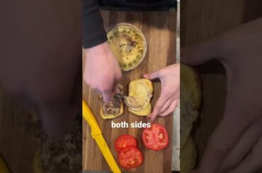 Quick Healthy Sandwich #shorts #hummus #olives