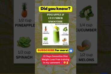 Shed Pounds the Delicious Way: The Ultimate Smoothie Diet for Weight Loss!