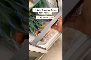 I lost 10 pounds with smoothie diet #weightloss #smoothie #smoothiediet