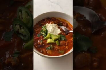 The Best Turkey Chili