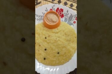 How to make Traditional healthy breakfast  lunch recipe  Pongal chutney