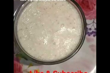 Banana dates milkshake#healthy weight gain#milkshake#shortd