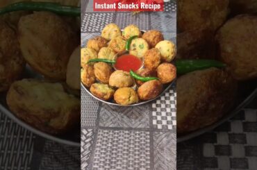 Healthy Esay Rava Appe| Instant Snacks Recipe #shorts #youtubeshorts #vairalshorts #recipe
