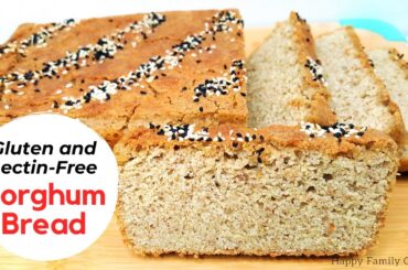 Vegan Gluten free Sorghum Bread (Jowar Atta) with plant based milk - Easy & Delicious Recipe (Knead)