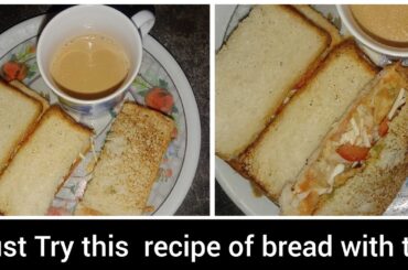 Best Tea Snack | Bread recipes | Sandwich recipe | Quick recipe | sandwich bnane ka tarika #sandwich
