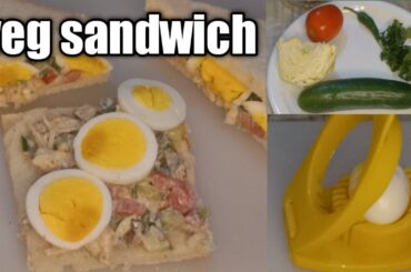 How to make healthy veg sandwich|vegetable sandwich|SU food secrets