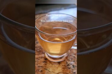 Weight Loss Drink | Fat Burning Morning Tea - Health #weightloss #weightlossjourney