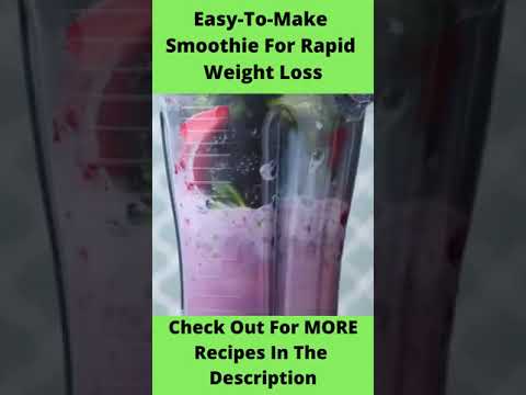 Weight With These Easy To Make Smoothies For Rapid Weight Loss, & Increased Energy! #shorts Weight With These Easy To Make Smoothies For Rapid Weight Loss, & Increased Energy! #shorts