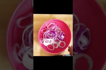 Tasty and healthy onion Salad #shorts # youtubeshorts#