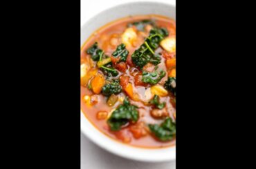 Minestrone - A Healthy Plant Based Soup Recipe
