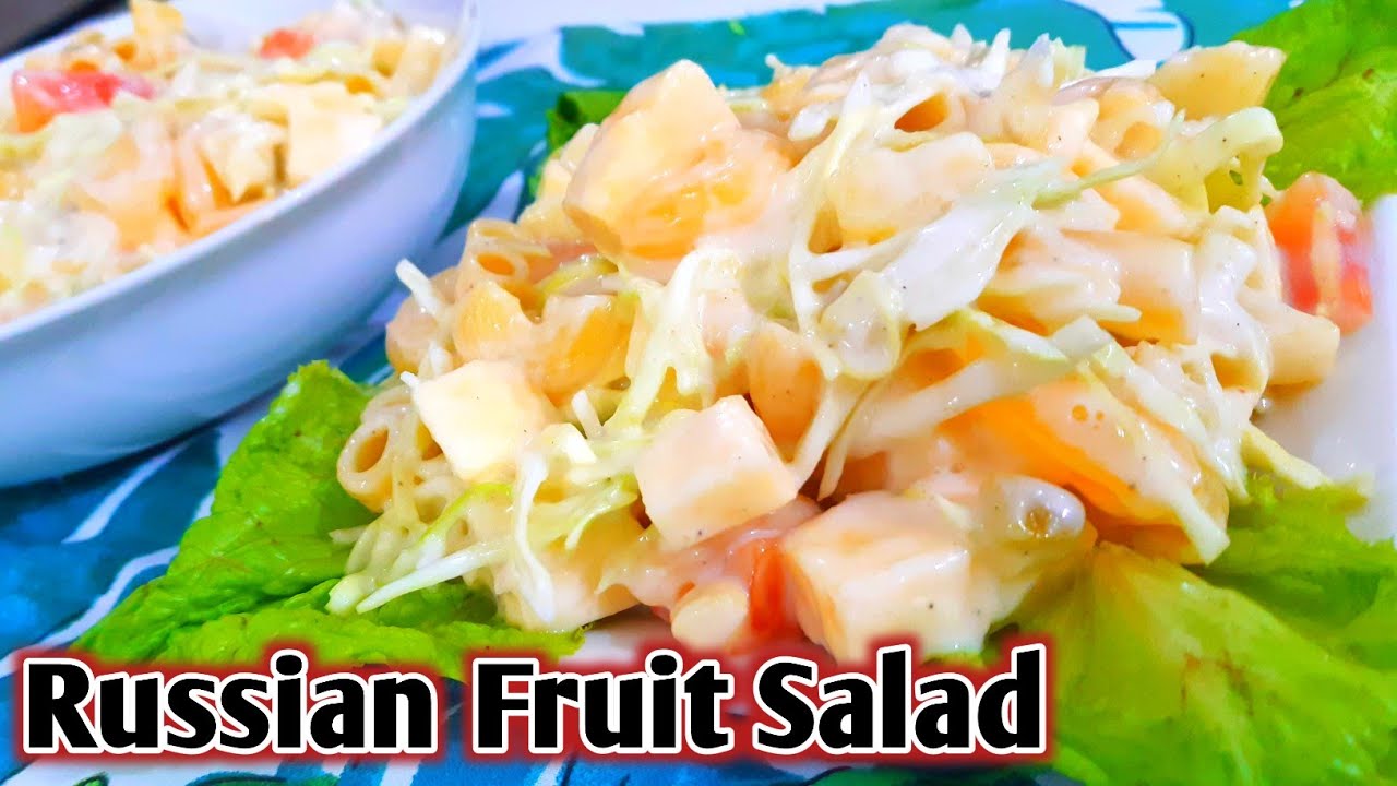 Russian Salad Recipe | Quick & Easy Salad by Khanay Shanay Russian Salad Recipe | Quick & Easy Salad by Khanay Shanay
