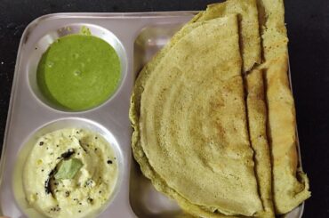 Green Moong Sprouts Dosa - Healthy Breakfast Weight Loss Recipe |#breakfastrecipes #healthymeal