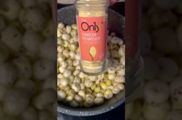 Crunchy Delight: Try this Roasted Makhana Recipe for a Healthy Snack #roastedmakhana #easyrecipe