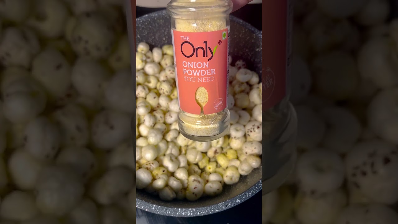 Crunchy Delight: Try this Roasted Makhana Recipe for a Healthy Snack #roastedmakhana #easyrecipe Crunchy Delight: Try this Roasted Makhana Recipe for a Healthy Snack #roastedmakhana #easyrecipe