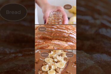 Grilled Peanut Butter - Banana Sandwich #health #healthybreakfast#eathealthy #goodfood #sandwich