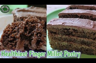 New Recipe Never On Youtube Before! -- Healthiest Pastries With Ragi Flour/ How To Make Ragi Cake