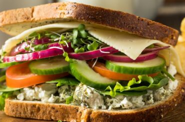 Healthy sandwich recipe  #shorts