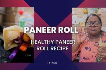 Tasty and healthy Paneer roll recipe|| easy to prepare