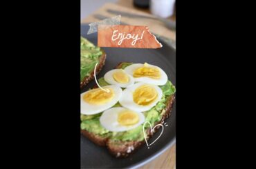 delicious and healthy breakfast - easy #shorts #asmr