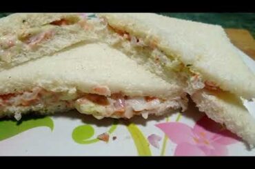 Healthy And Tasty recipe for kids Mayonise sandwich recipe