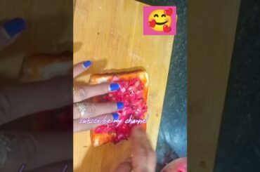 1 Minute Recipe//Easy &  Quick Healthy Sandwich#shorts #ytshorts