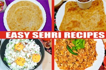 Sehri Special Easy Recipe | Crispy Lachha Paratha | Street Food | Ramzan Special Recipes