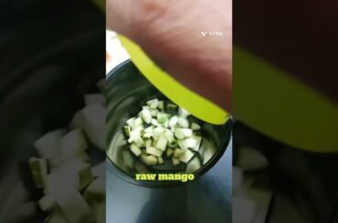 raw mango salad recipe|best for summers