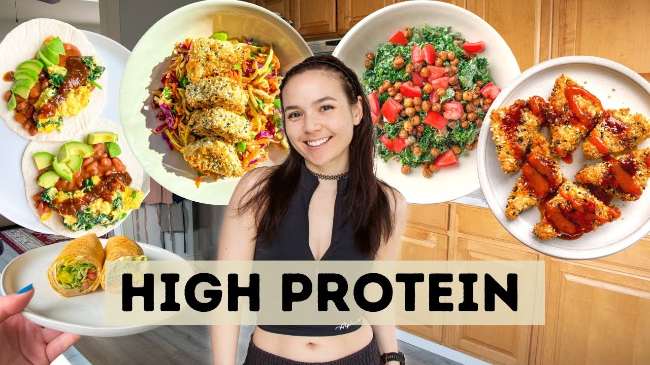 A Week of Realistic High Protein Meals (Vegan) A Week of Realistic High Protein Meals (Vegan)