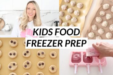 EASY HEALTHY MONTHLY FREEZER MEAL PREP | HEALTHY SNACKS FOR KIDS, BACK TO SCHOOL | Krissy Ropiha