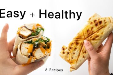 The most AMAZING Wrap Ideas (healthy, easy to make at home)