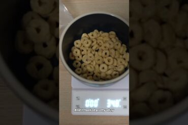 HIGH PROTEIN CEREAL REVIEW #diet #food #bodybuilding #nutrition #shorts