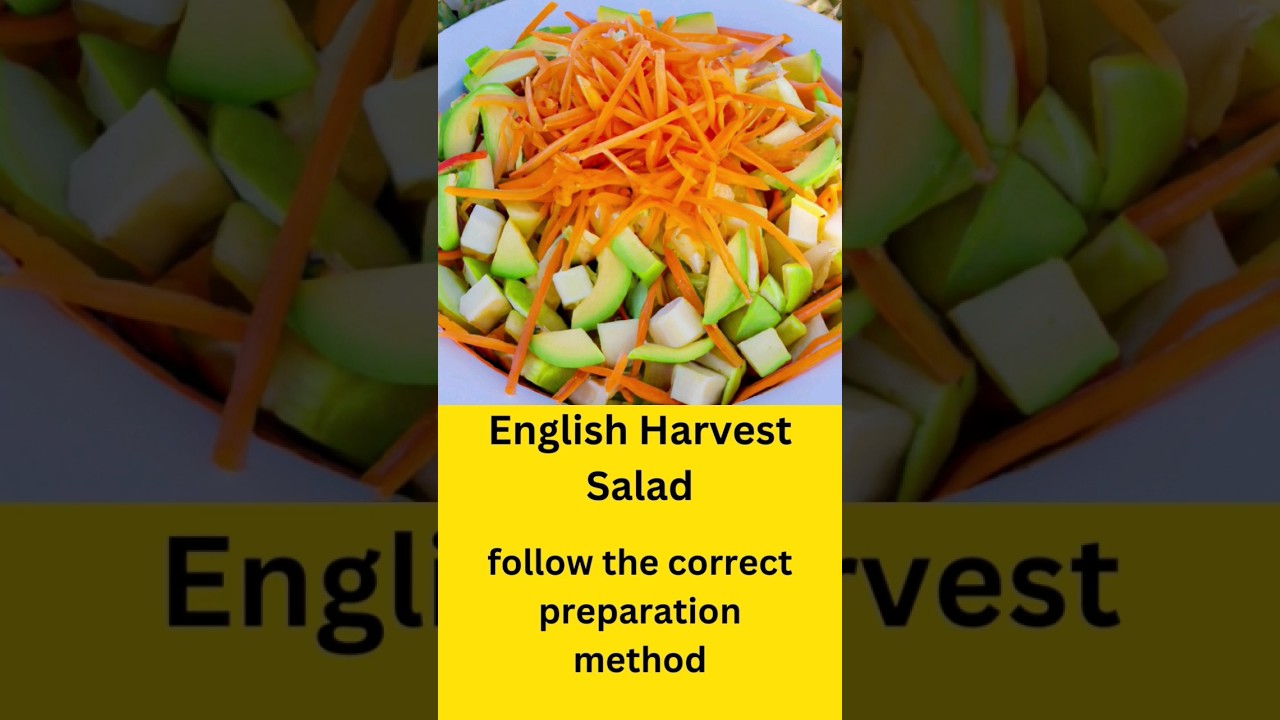 english harvest salad #cooking #chef #cook #recipes #vegetables #shorts english harvest salad #cooking #chef #cook #recipes #vegetables #shorts
