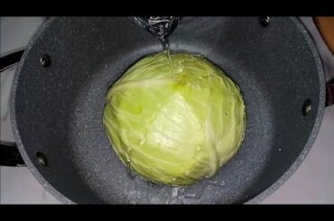 Why I Didn't Know This CABBAGE Recipe Before? BETTER THAN MEAT!