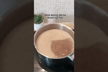 Ragi Malt Healthy Breakfast Recipe #ragimalt #shorts #short #youtubeshorts #breakfast #health